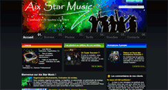 Desktop Screenshot of aixstarmusic.com